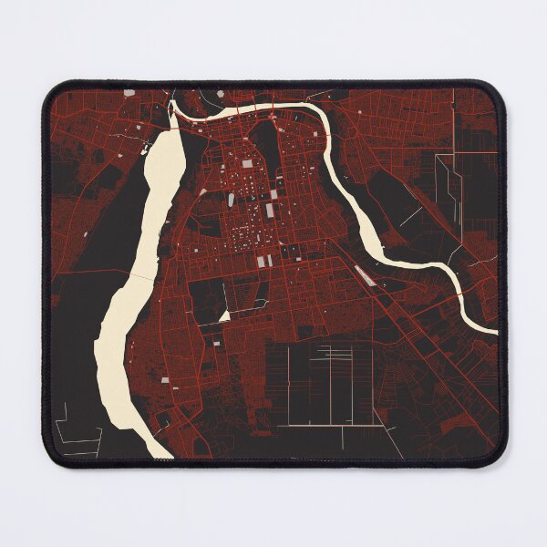 Item preview, Khartoum City Map of Sudan - Vector designed and sold by deMAP.