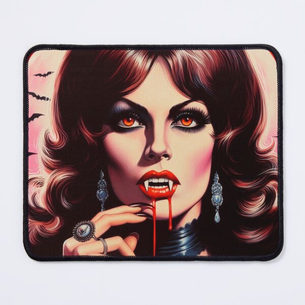 Item preview, Retro Vampire Woman designed and sold by PulpVintage.
