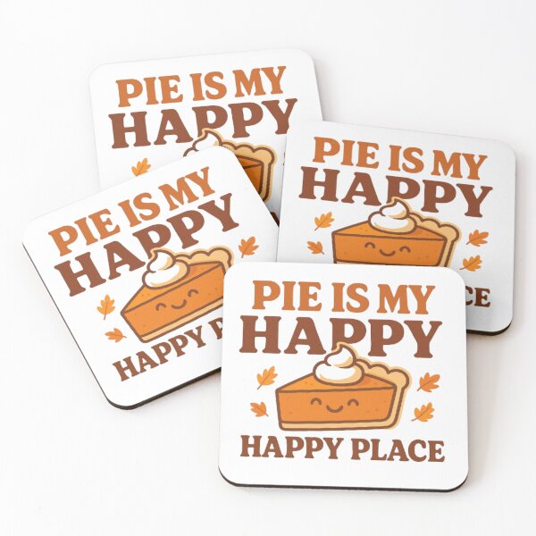Item preview, Pie Is My Happy Place – Cute Pumpkin Pie Thanksgiving Design designed and sold by GrafteesGlow.