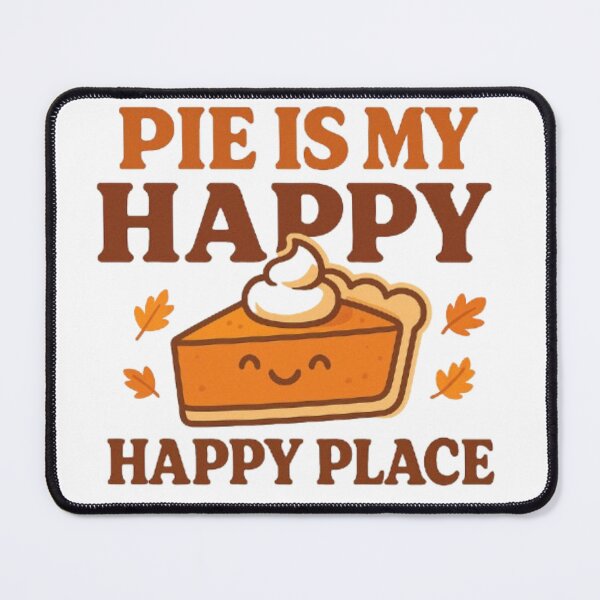 Item preview, Pie Is My Happy Place – Cute Pumpkin Pie Thanksgiving Design designed and sold by GrafteesGlow.