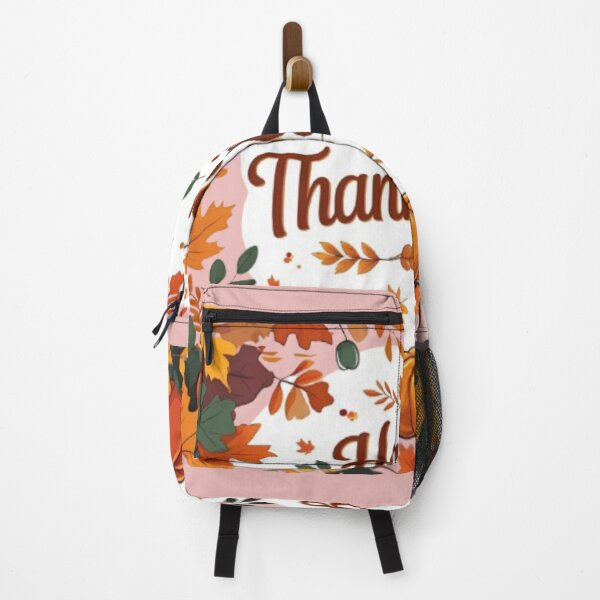 Item preview, Happy Thanksgiving – Autumn Pumpkins & Fall Leaves Design designed and sold by GrafteesGlow.