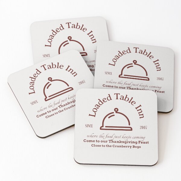 Item preview, Loaded Table Inn – Thanksgiving Feast by the Cranberry Bogs designed and sold by Novel Works Studio.