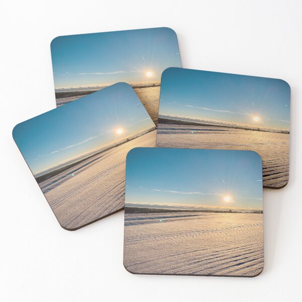 Item preview, Snow-covered fields in sunshine designed and sold by Nature’s Glance Gallery.