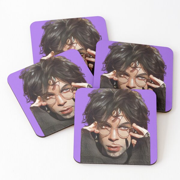 Item preview, Prince in a sweater looking mysterious designed and sold by MattBStickers.
