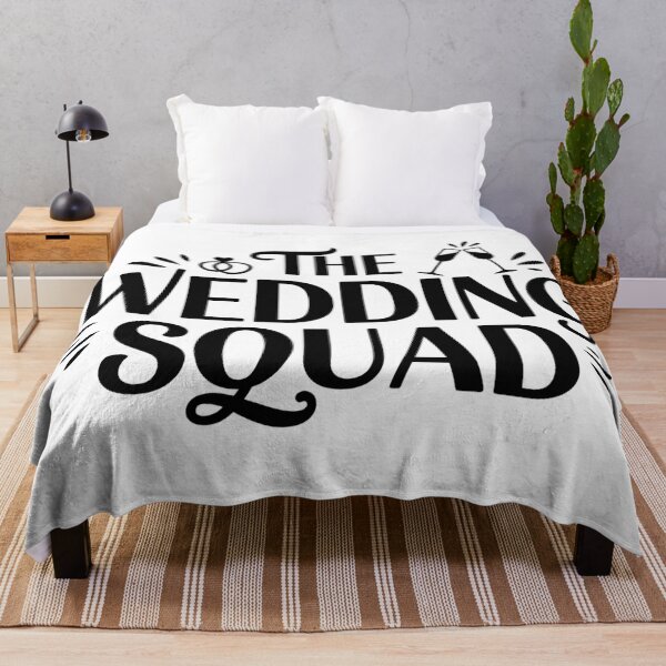 Item preview, The Wedding Squad Typography designed and sold by Haji Kamora.