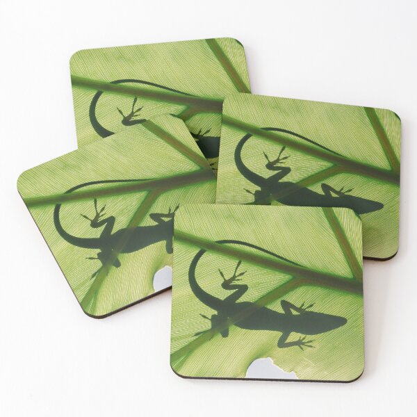 Item preview, Tropical Leaf Lizard Shadow Florida Wildlife designed and sold by Wall Love.