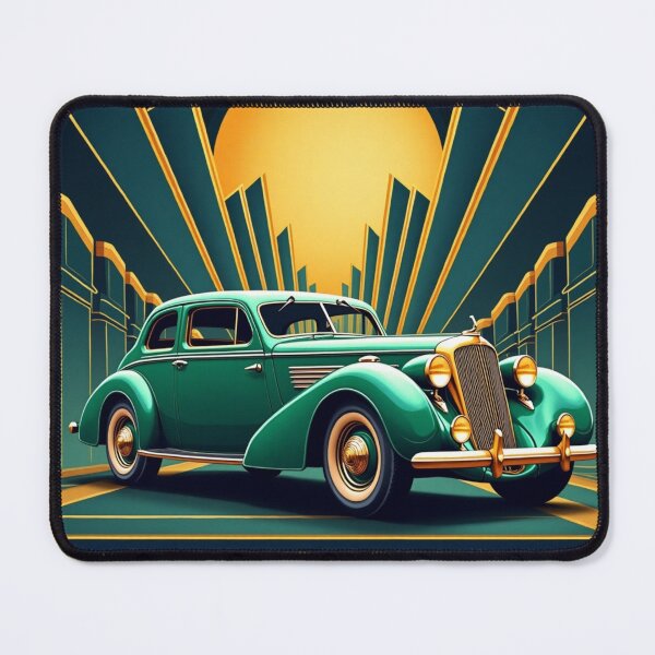 Artikelvorschau, Velocity – Art-Deco-Oldtimer entworfen und verkauft von GrafteesGlow.