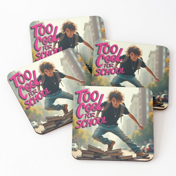 Item preview, Too Cool for School – Urban Style Student & Books Art designed and sold by GrafteesGlow.