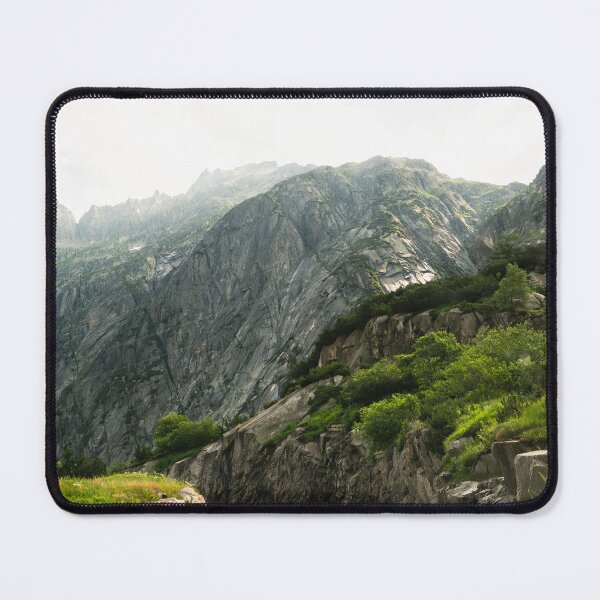 Item preview, Winding Alpine Road Beneath Granite Peaks designed and sold by alicjamiekina.