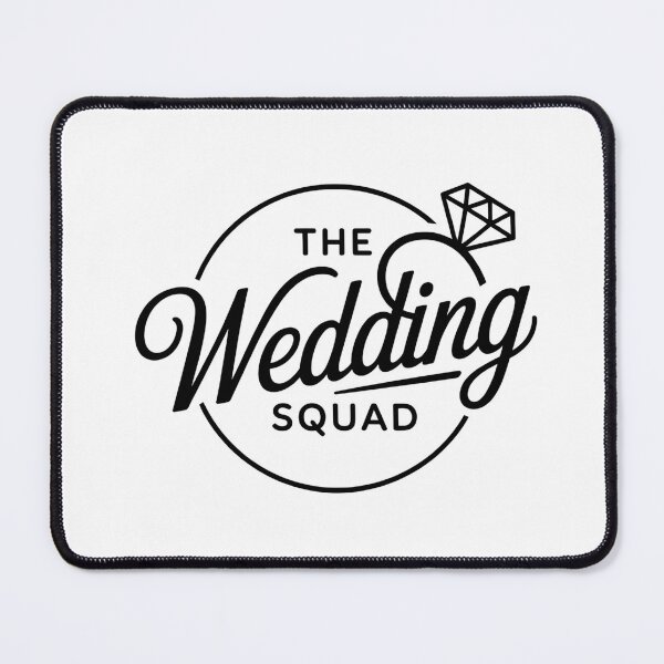 Item preview, The Wedding Squad Typography designed and sold by Haji Kamora.