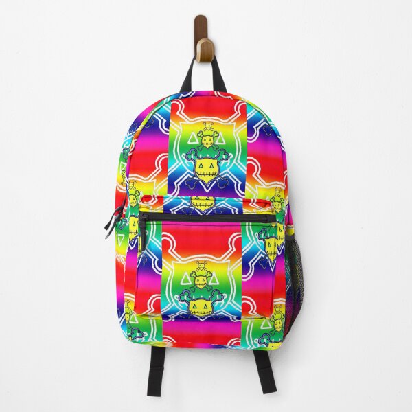 Item preview, Percentum Skull & Xbones (rainbow) designed and sold by PERCENTUM DESIGNS.