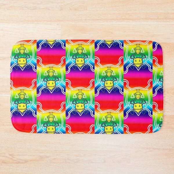 Item preview, Percentum Skull & Xbones (rainbow) designed and sold by PERCENTUM DESIGNS.