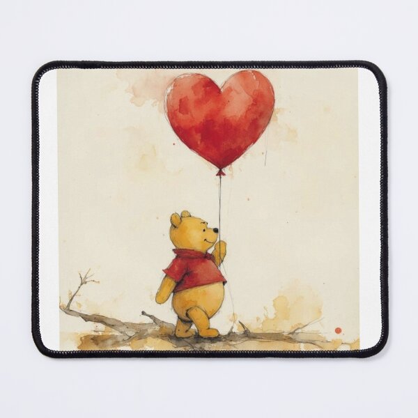 Item preview, The Bear with the Red Balloon designed and sold by DesignsbyDandan.
