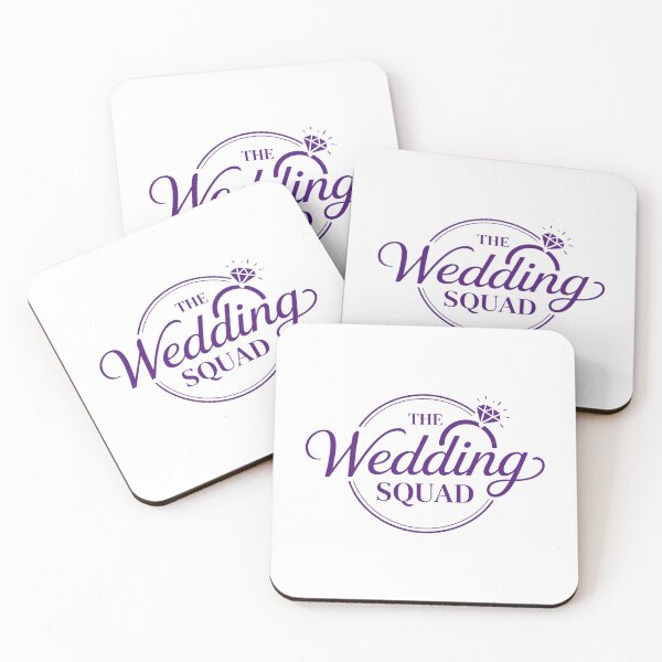 Item preview, The Wedding Squad Typography designed and sold by Haji  Kamora.