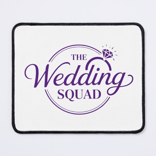 Item preview, The Wedding Squad Typography designed and sold by Haji  Kamora.