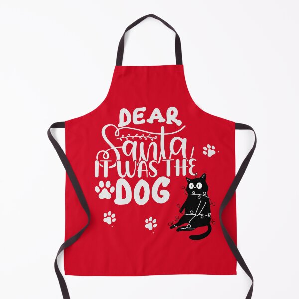 Item preview, Dear Santa, It Was the Dog – Funny Cat Christmas Design for Pet Lovers designed and sold by TheBeeKindSpace.