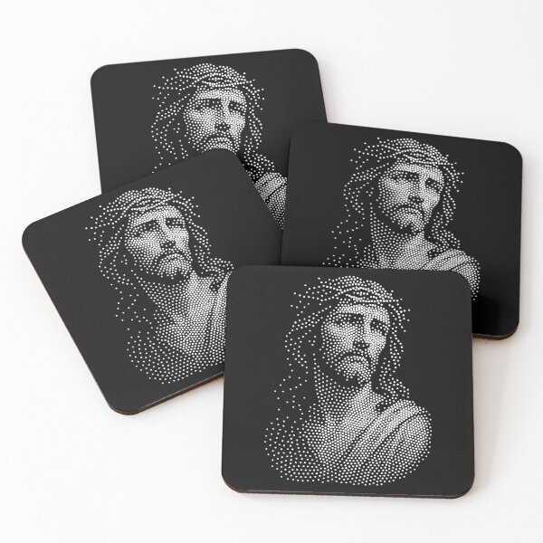 Item preview, Stipple Jesus Christ designed and sold by artomazo.
