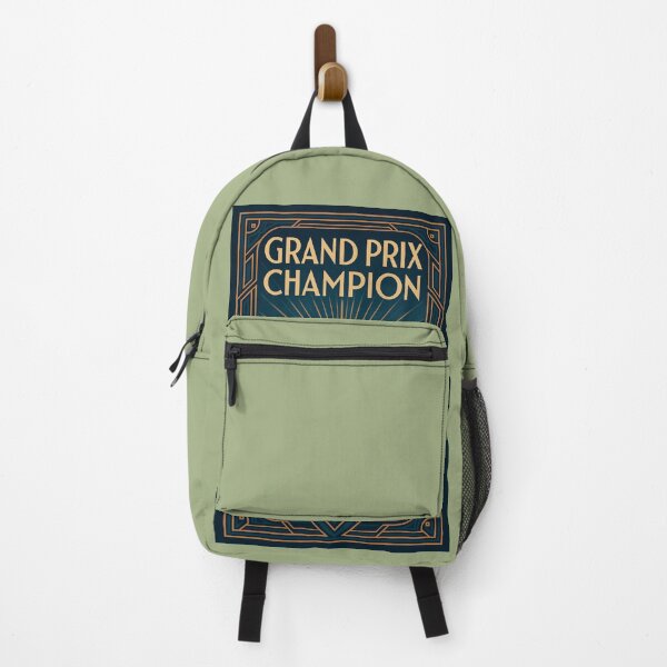 Aperçu de l'œuvre Champion du Grand Prix – Victoire en voiture de course vintage créée et vendue par GrafteesGlow.