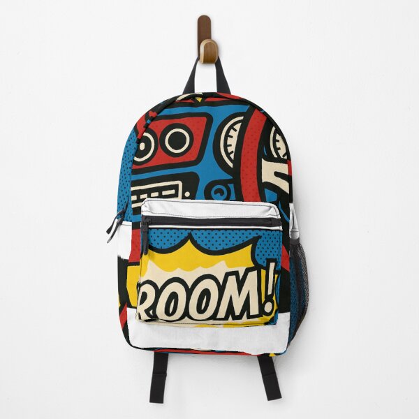 Item preview, Vroom Pop Art – Retro Comic Style Car Interior designed and sold by GrafteesGlow.