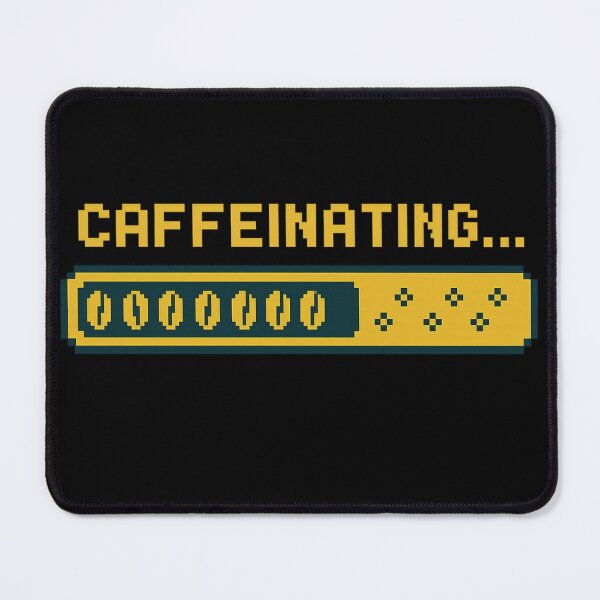 Item preview, Caffeinating… Progress Bar – 8-Bit Coffee Loading designed and sold by ArcaneBeans.