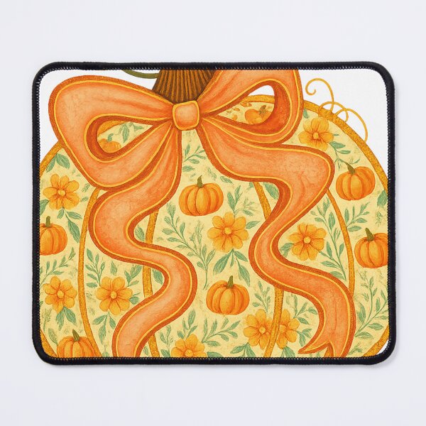Item preview, Grandmillennial Fall|grandmillennial decorating|grand millennial coquette bow|preppy grand millennial png|fall coquette pumpkin png|fall bow designed and sold by PixelBlooming.