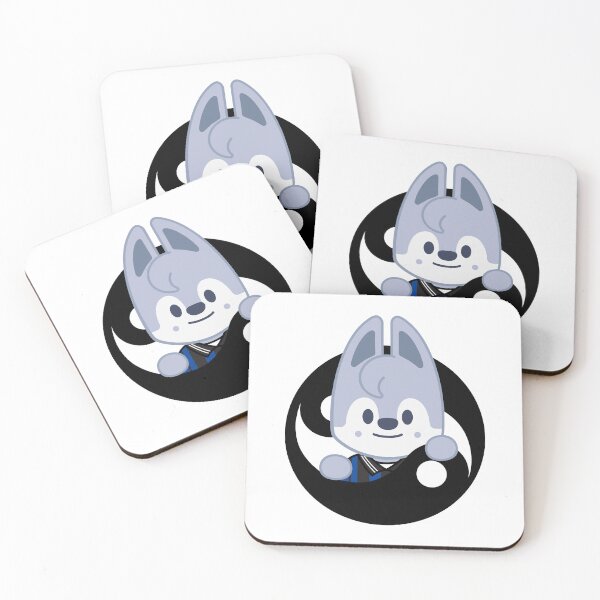 Item preview, SKZOO Wolf Chan - Karma yin yang designed and sold by 0627june.