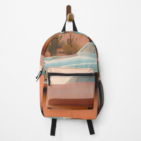 Item preview, The car alone in the Californian desert designed and sold by ICONICASTUDIO.