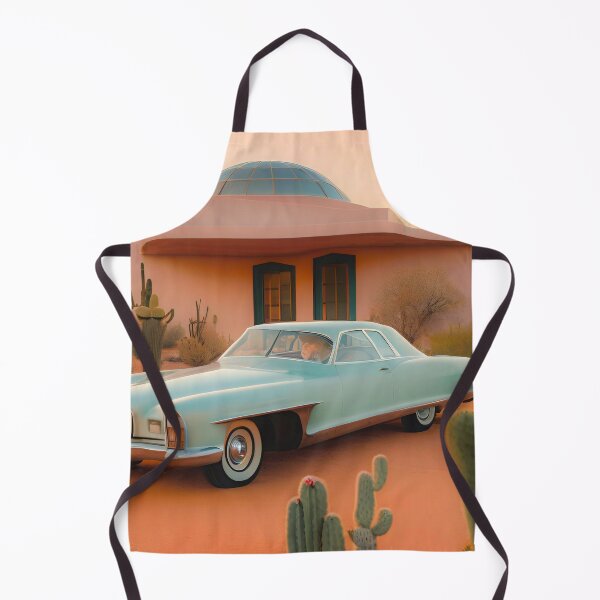 Item preview, The car alone in the Californian desert designed and sold by ICONICASTUDIO.