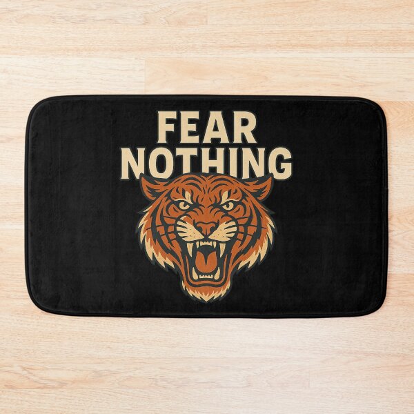 Item preview, Fear Nothing Tiger – Motivational Fierce Animal Graphic designed and sold by BloomOfDesign.