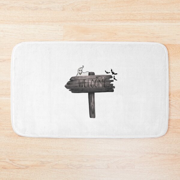 Item preview, Haunted Welcome Sign  designed and sold by MinsaArt.