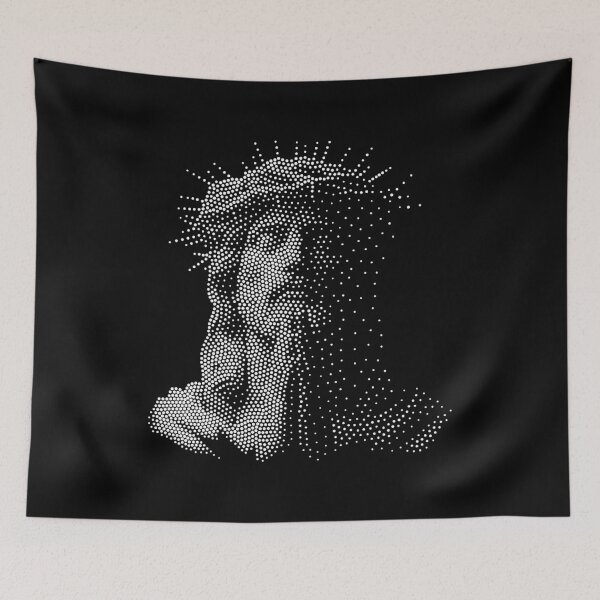Item preview, Stipple Jesus Christ 2 designed and sold by artomazo.