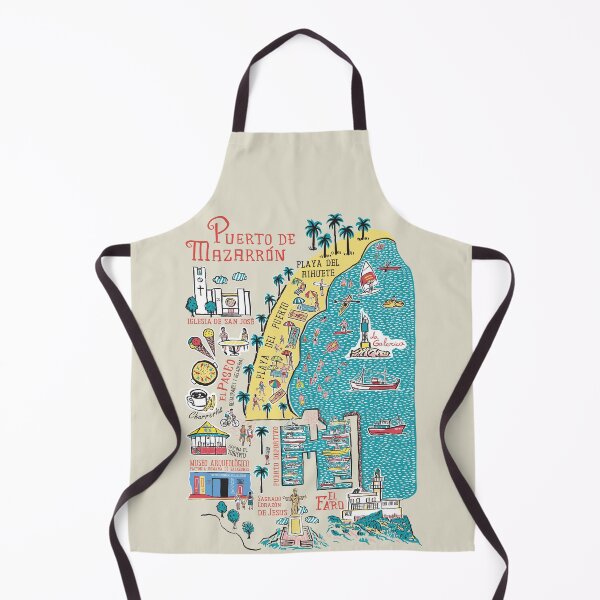 Item preview, Puerto de Mazarron - Tourist Map designed and sold by mzrn-souvenirs.