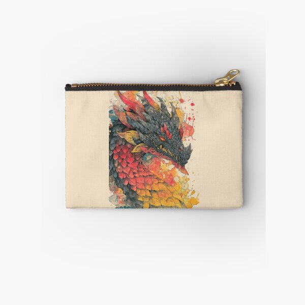 Item preview, Fiery Dragon – Watercolor Ink Illustration designed and sold by Enea Kelo.