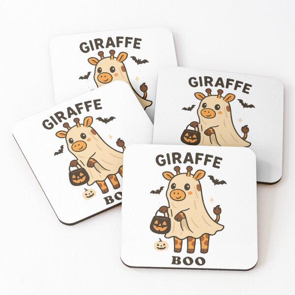Item preview, Giraffe Boo Ghost Halloween Gifts designed and sold by Prints-by-Olaf.