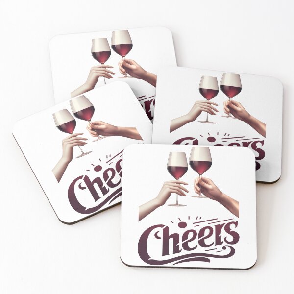 Item preview, Cheers #03 – Minimalist Wine Glass Typography designed and sold by MyAceCrafts.