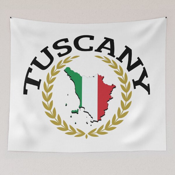 Item preview, Italian Flag Tuscany Region designed and sold by Freshinkshop.