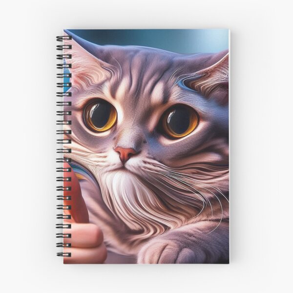 Item preview, Weird Cat Meme Surrealism – Distorted Text Bubble Art designed and sold by ashokreddy343.