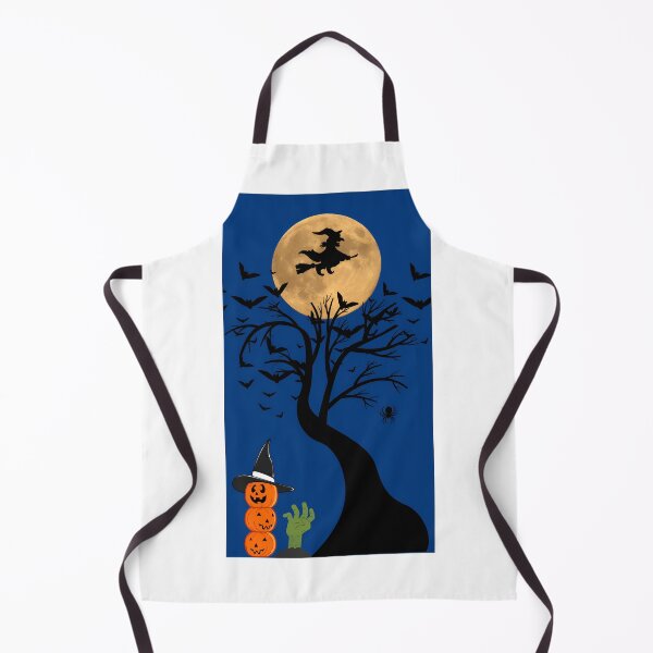 Aperçu de l'œuvre Nuit d'Halloween effrayante créée et vendue par MiraDesignCo.