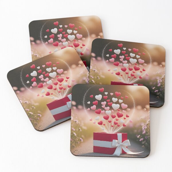 Item preview, Hearts designed and sold by PawPrintedArt.