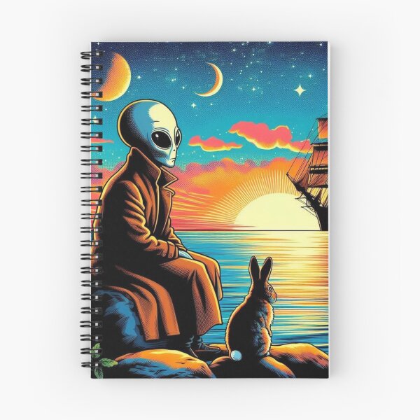 Item preview, alien and cute bunny designed and sold by Dogandesighn.