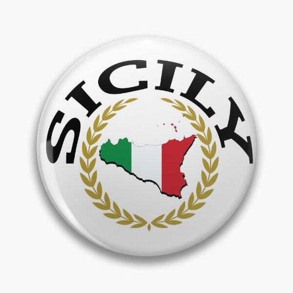 Item preview, Italian Flag Sicily Region designed and sold by Freshinkshop.