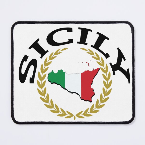 Item preview, Italian Flag Sicily Region designed and sold by Freshinkshop.