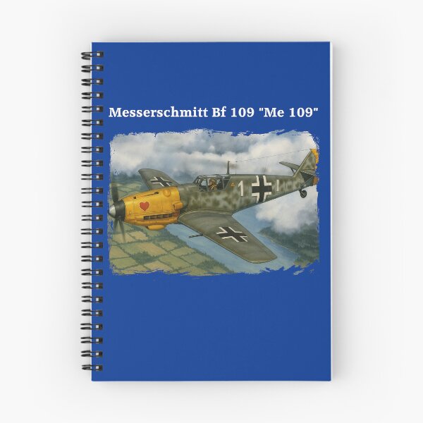 Item preview, WW2 German Aircraft Messerschmitt Bf 109 Fighter WWII Plane Aviation designed and sold by Blok45.