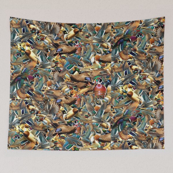 Item preview, Collage of Wild Ducks designed and sold by LifeCrush.