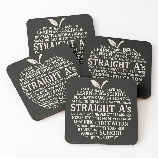 Item preview, "Straight A’s Mindset – Back to School Apple Design" designed and sold by GrafteesGlow.