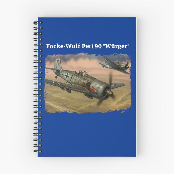 Item preview, WW2 German Aircraft Focke Wulf Fw 190 Fighter WWII Plane Aviation designed and sold by Blok45.
