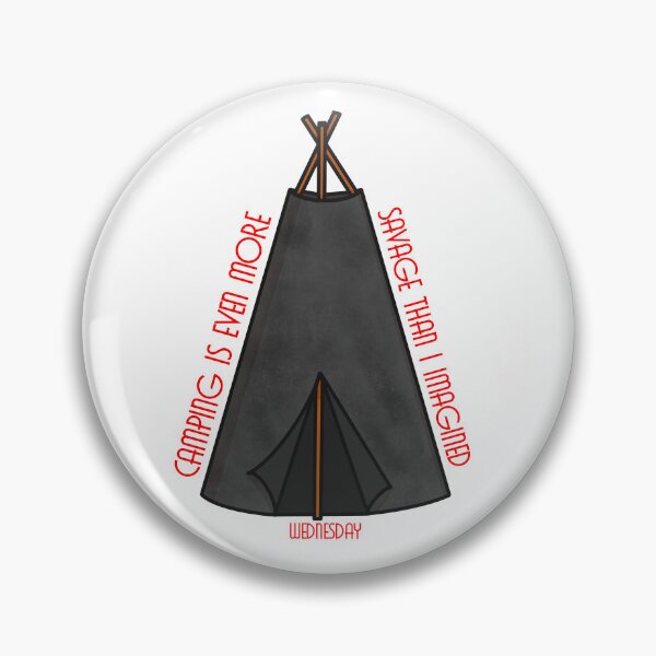 Item preview, Camping is Even More Savage than I Imagined designed and sold by LumaJo Art.