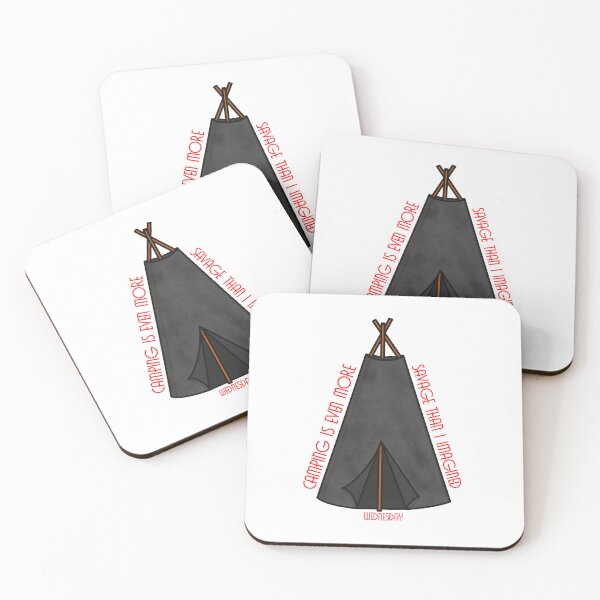Item preview, Camping is Even More Savage than I Imagined designed and sold by LumaJo Art.