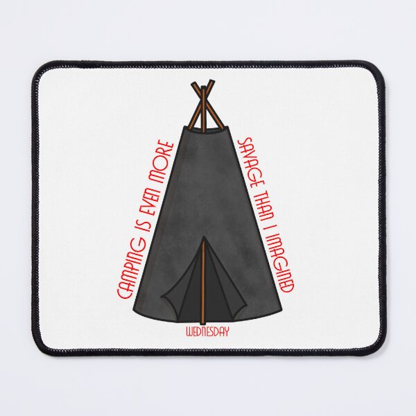 Item preview, Camping is Even More Savage than I Imagined designed and sold by LumaJo Art.