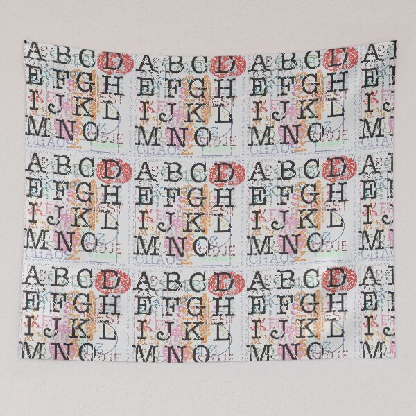 Item preview, Chaos Alphabet Pixel Art designed and sold by FlyingJackalope.